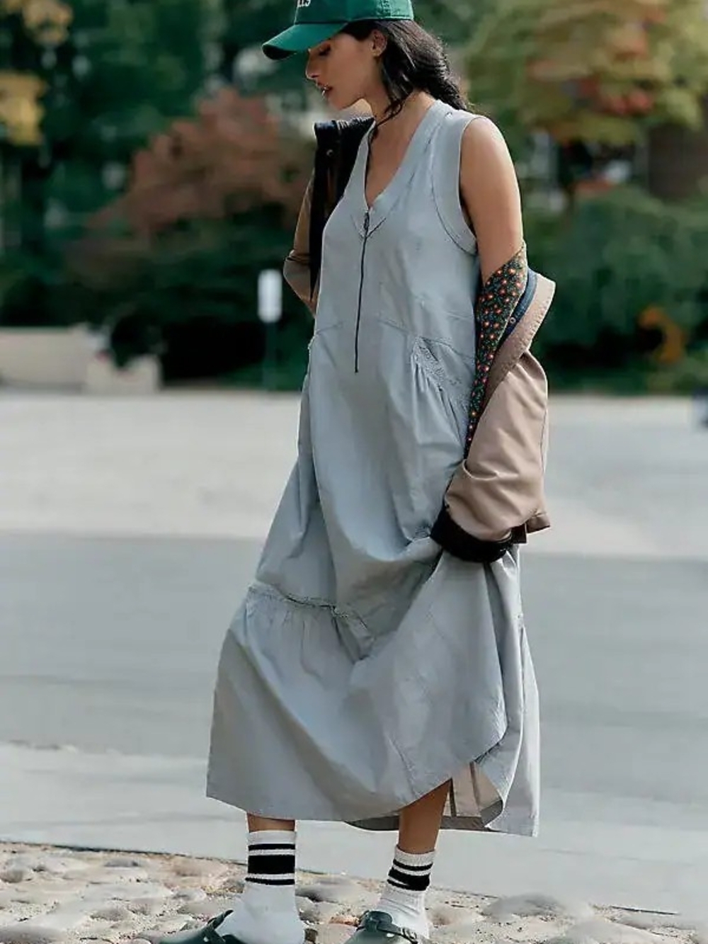Daily Practice by Anthropologie Trek Utility Maxi Dress – NWT – Size 1X